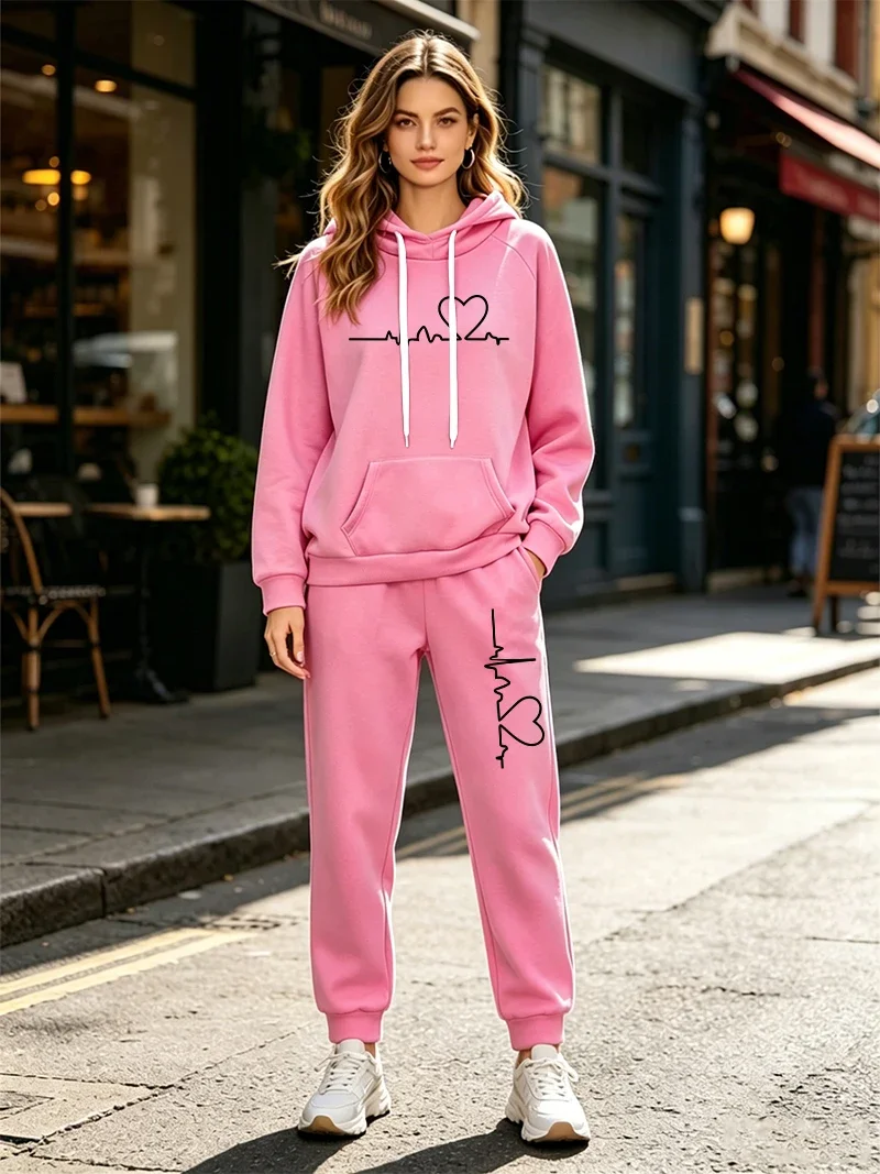 Winter Clothing Sale Women - 2026 Bestseller Damen-Hosen-Sets Herbst Winter Trainingsanzug