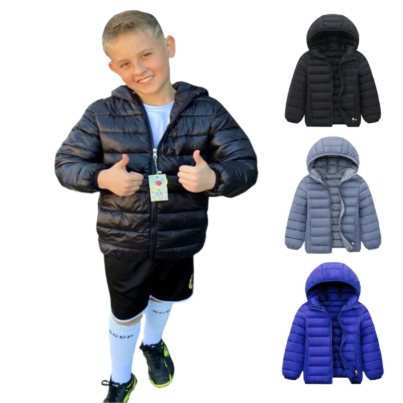 Winter Clothing Boys - Kapuze leichte Daunen jacken Kinder Jungen