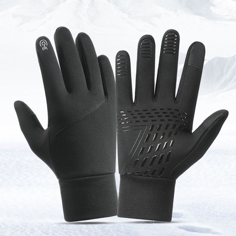 Waterproof Mitten Ski - Fahrradhandschuhe für Herren und Damen, Motorradfahrer,