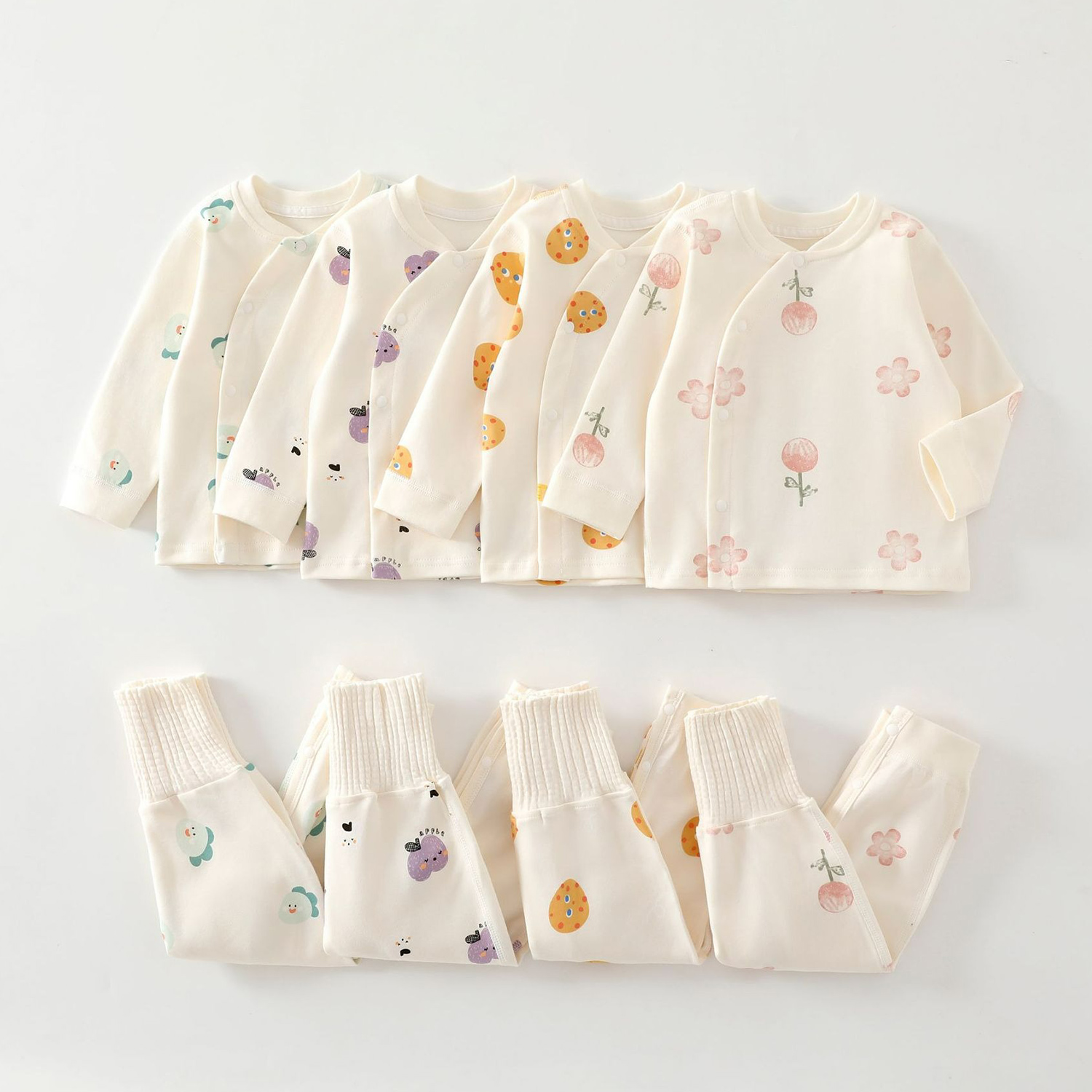 Winter Clothing Newborn - Ircomll Herbst Winter Thermo-unterwäsche Anzug Mantel