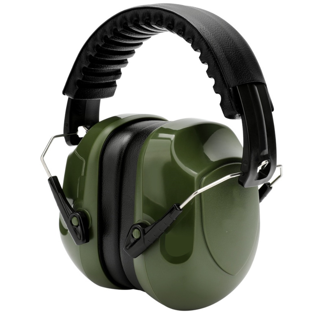 Ear Muff Foldable - SNR-34dB Verstellbarer Kopf-Ohrenschützer, Geräuschreduzierung, faltbarer Gehörschutz,