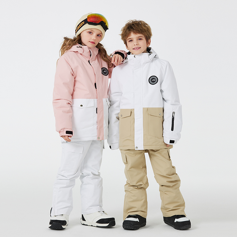 Winter Clothing Boys - Schnee anzug für Kinder, Snowboard-Kleidungs sets,