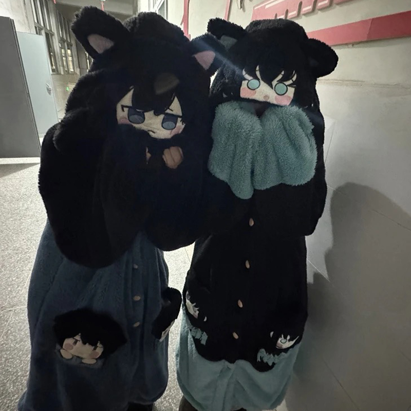 Y2K Winter Clothing - Y2K Neuer Tokitou Muichiro Winter-Pyjama Anime-Zubehör