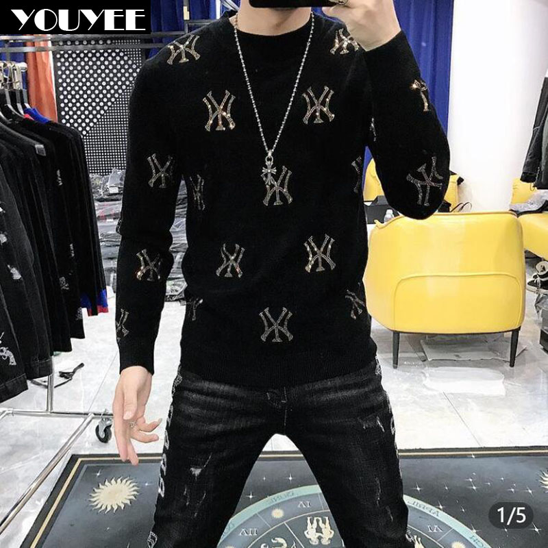 Winter Clothing English - Männer Pullover Lässige Mode Hot Diamond