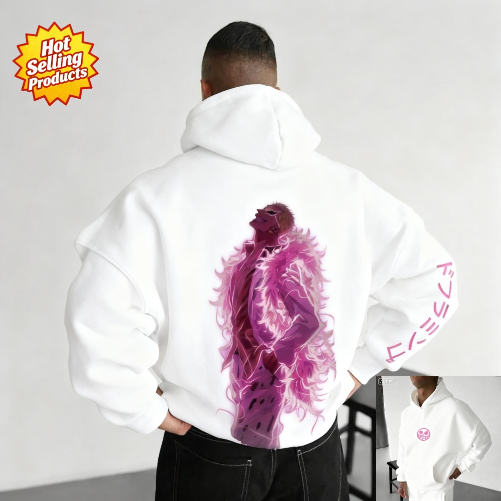 One Piece Hoodie Donquixote Do – Y2K Winter Clothing Bewertung und Preis
