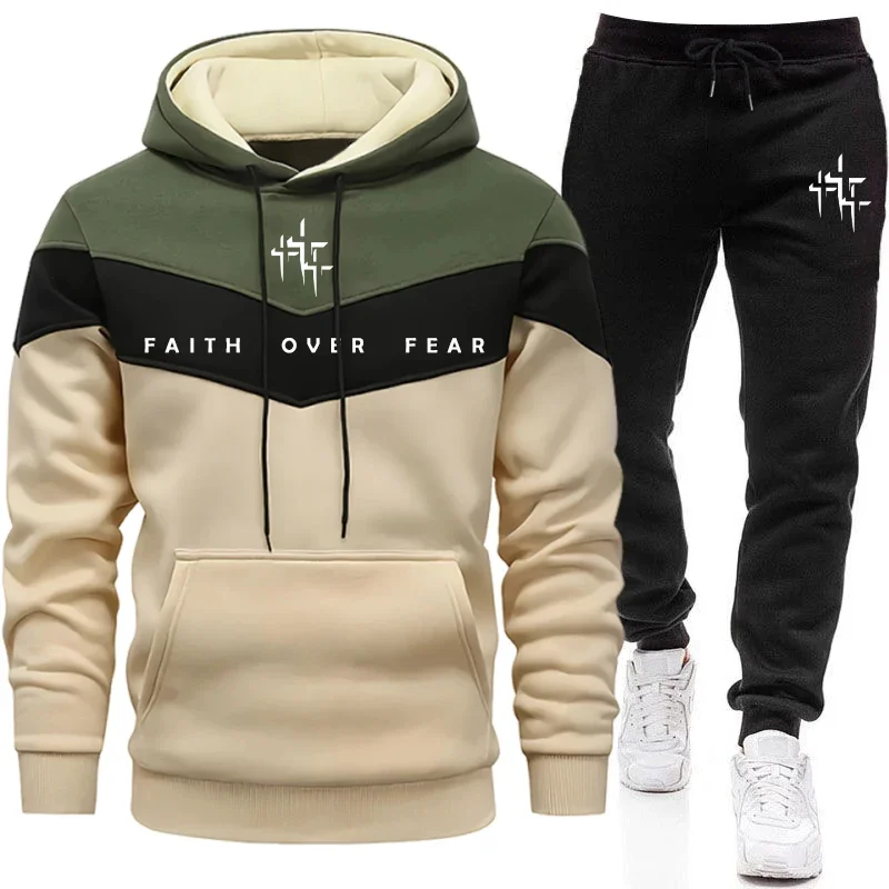 Faith Over Fear Herren-Trainin – Winter Clothing For Men Bewertung und Preis