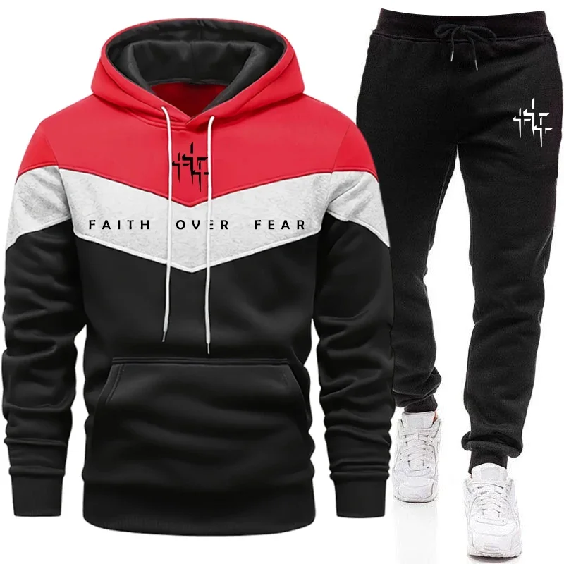 Faith Over Fear Herren-Trainin – Winter Clothing For Men Bewertung und Preis
