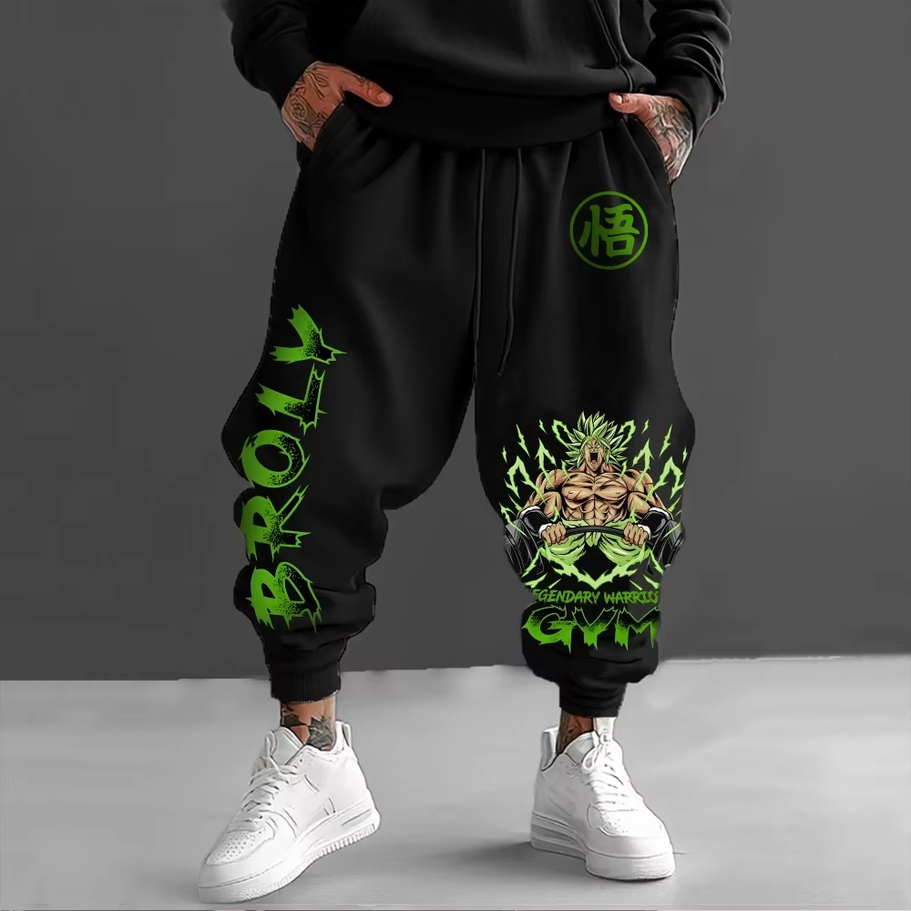 Dragon Ball Herren Hosen Sport – Y2K Winter Clothing Bewertung und Preis