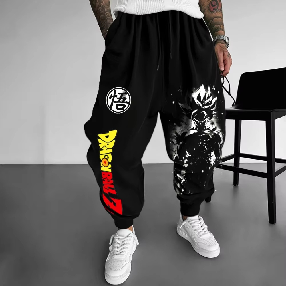 Dragon Ball Herren Hosen Sport – Y2K Winter Clothing Bewertung und Preis