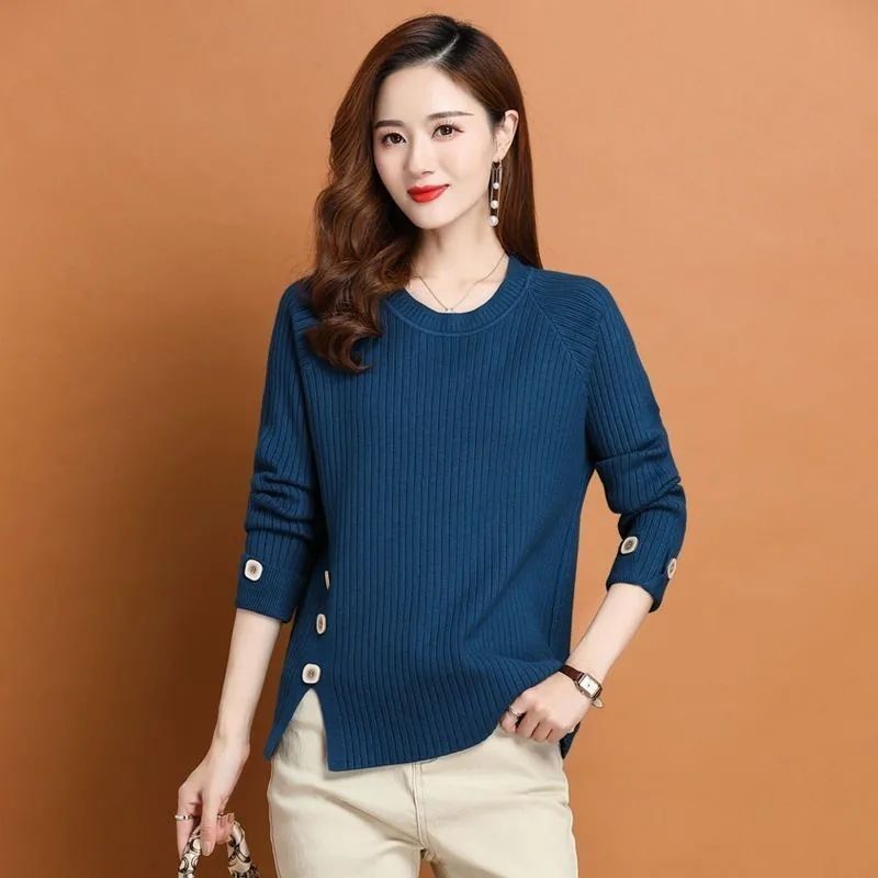 Weiße Damenpullover im Harajuk – Winter Clothing Sale Women Bewertung und Preis