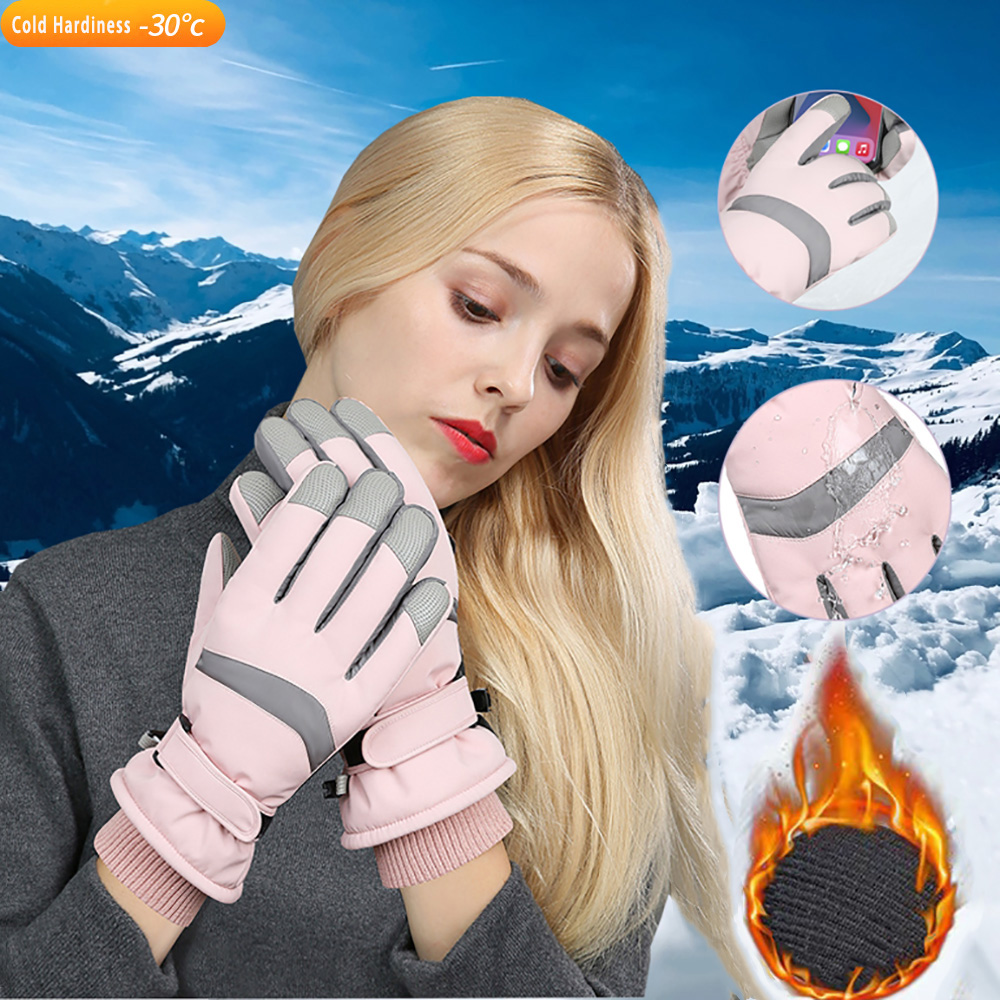 YANBIGUO Skihandschuhe, Winter – Waterproof Mitten Ski Bewertung und Preis