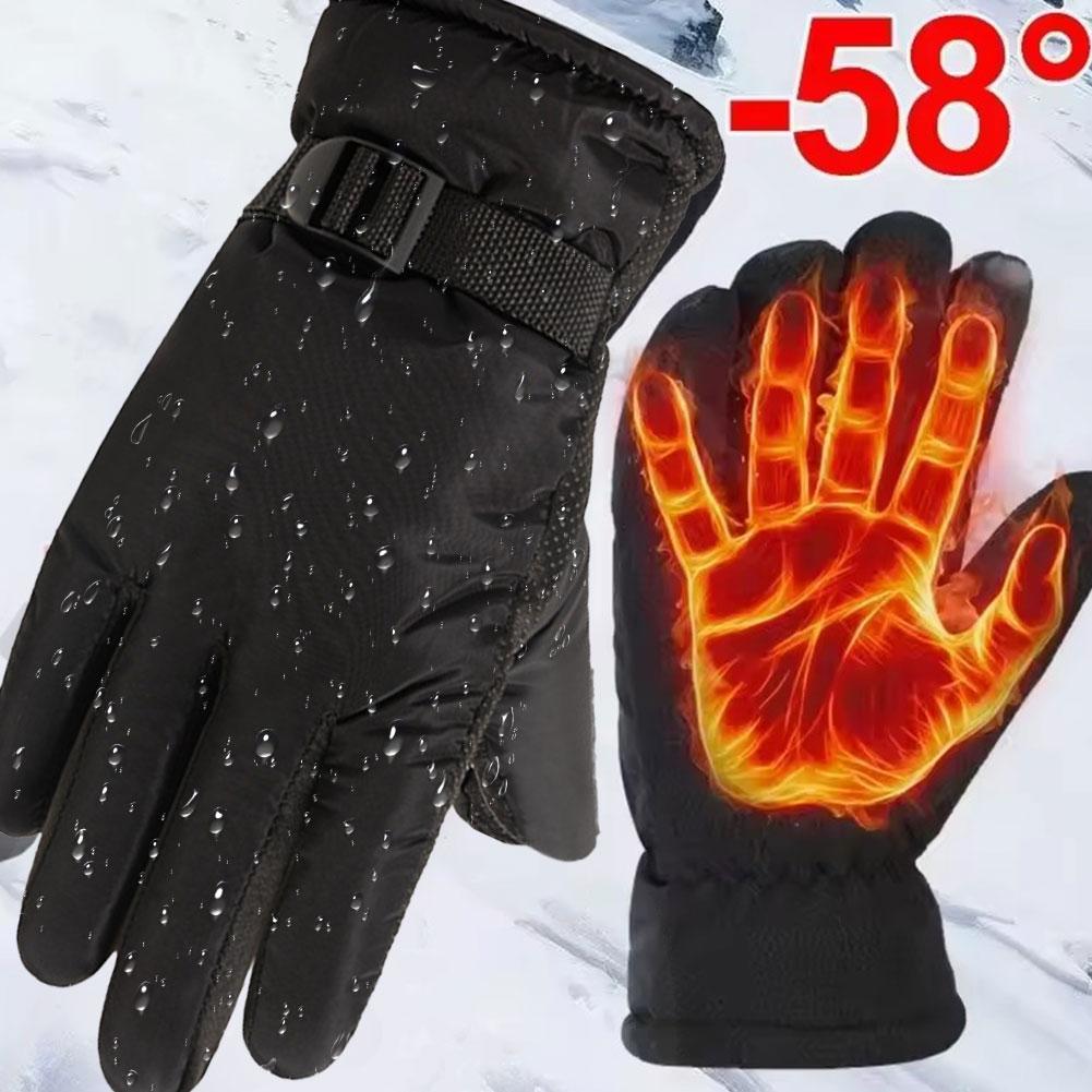 Mit Fleece gefütterte Winter-W – Waterproof Mitten Ski Bewertung und Preis