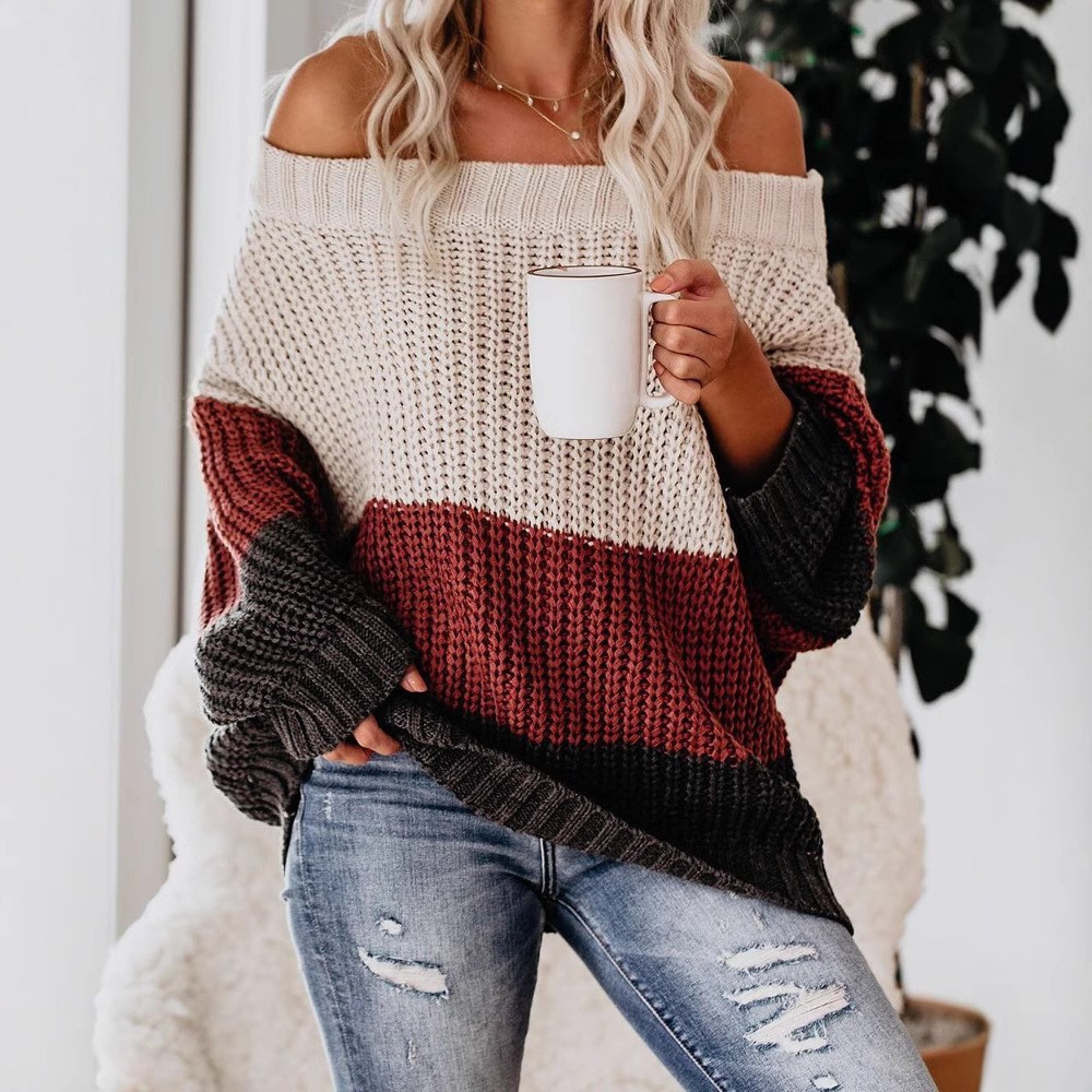 Damen Off-Shoulder Langarm Loc – Winter Clothing Sale Women Bewertung und Preis