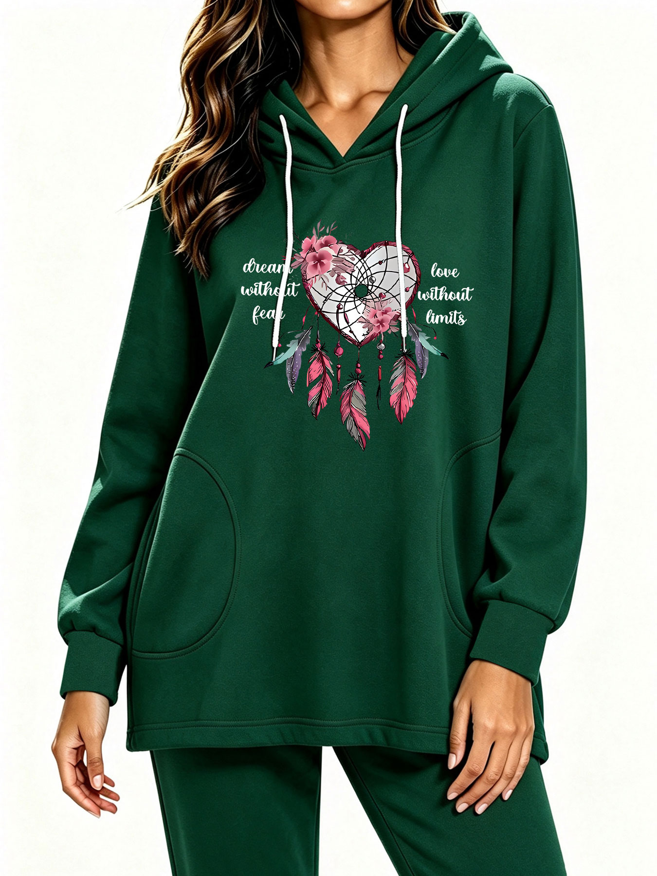 Love Dream Catcher Net Feder-  – Winter Clothing English Bewertung und Preis