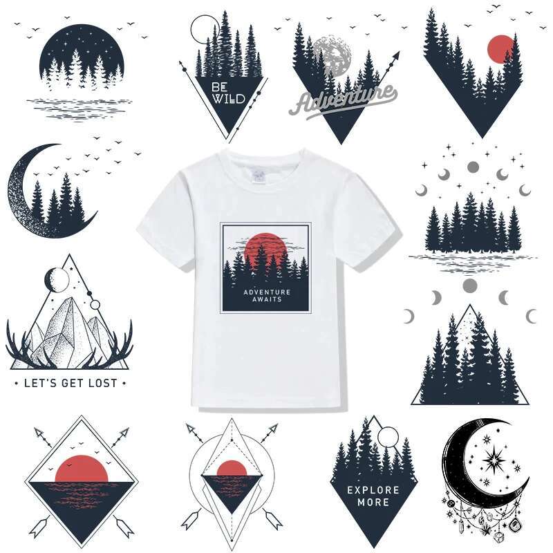 Mond Winter Wald Sonnenunterga – Winter Clothing Pictures Bewertung und Preis