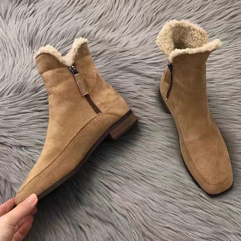 2026 Neue Pelz-Knöchelstiefel  – Winter Clothing Ladies Bewertung und Preis