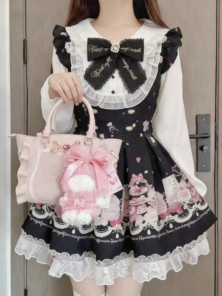 Japanische 2-teilige Kleid-Set – Y2K Winter Clothing Bewertung und Preis