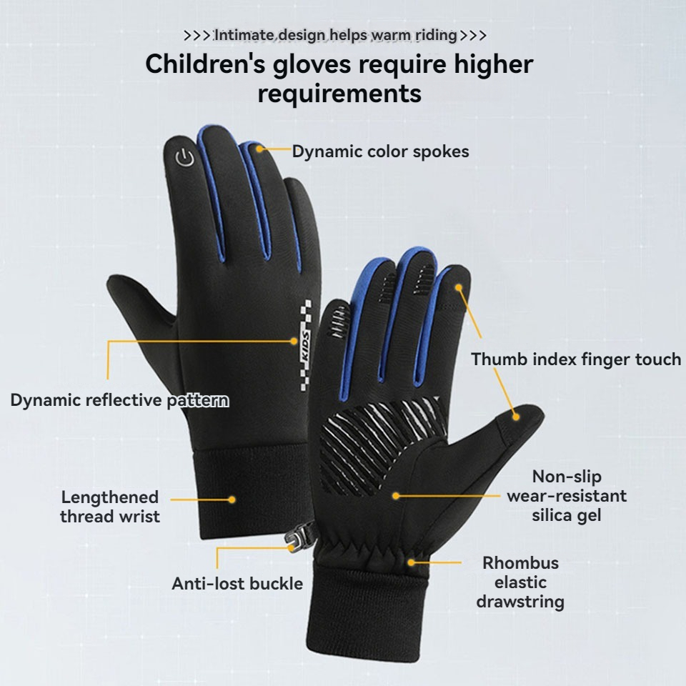 GTUBIKE Kinderhandschuhe Touch – Waterproof Mitten Ski Bewertung und Preis
