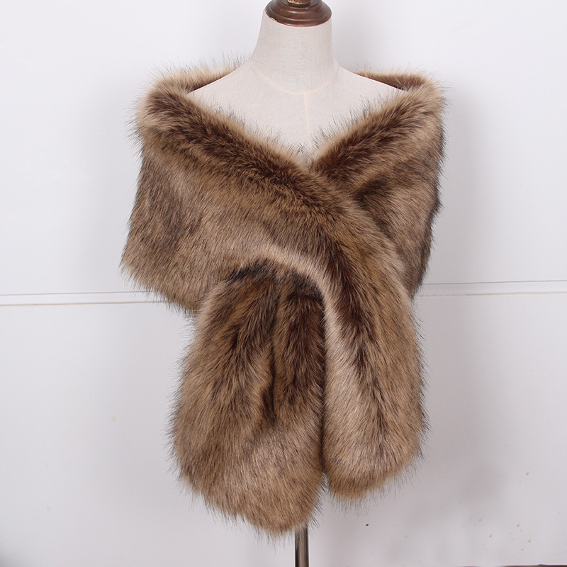Faux Fuchs Pelz Frauen Wraps L – Winter Clothing Ladies Bewertung und Preis