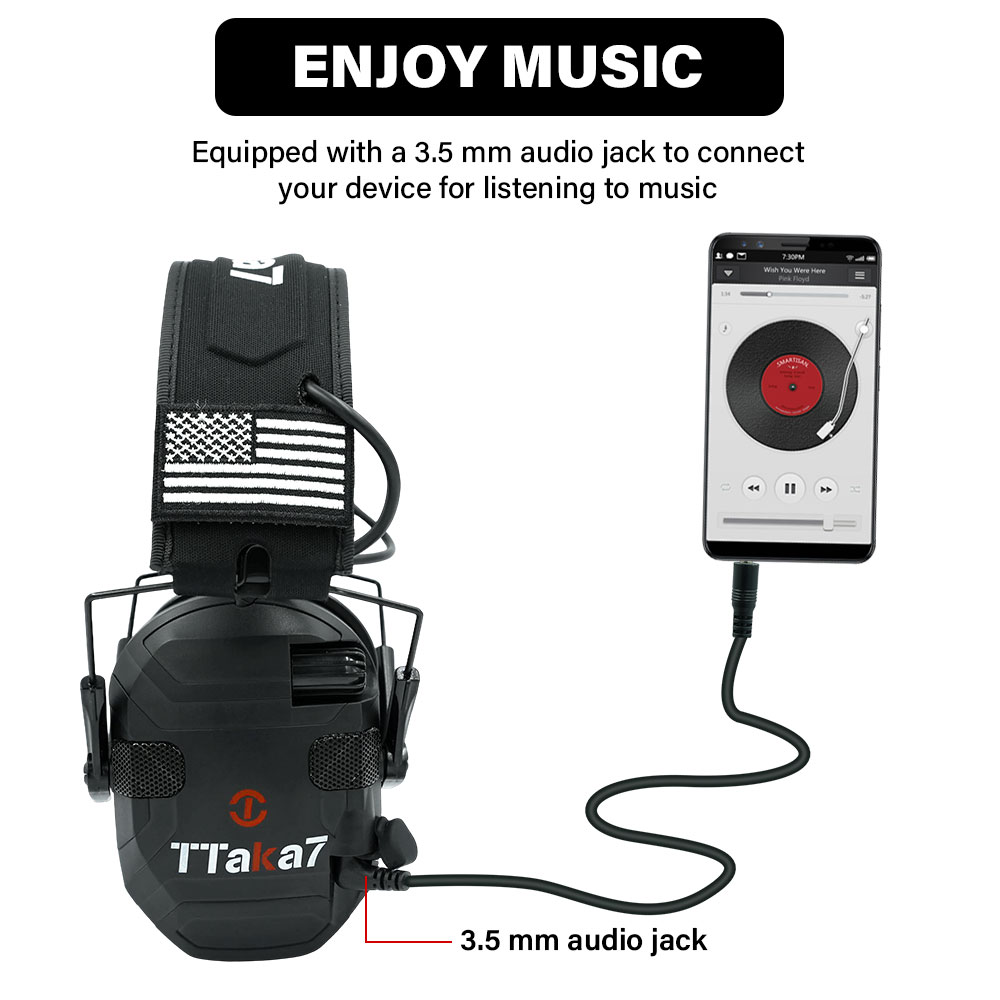 W1/W3 Elektronischer Schieß-Ge – Ear Muff Foldable Bewertung und Preis